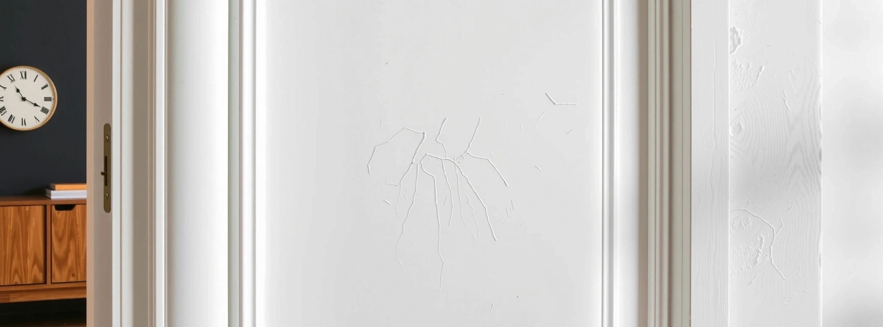 Esquina de marco de puerta